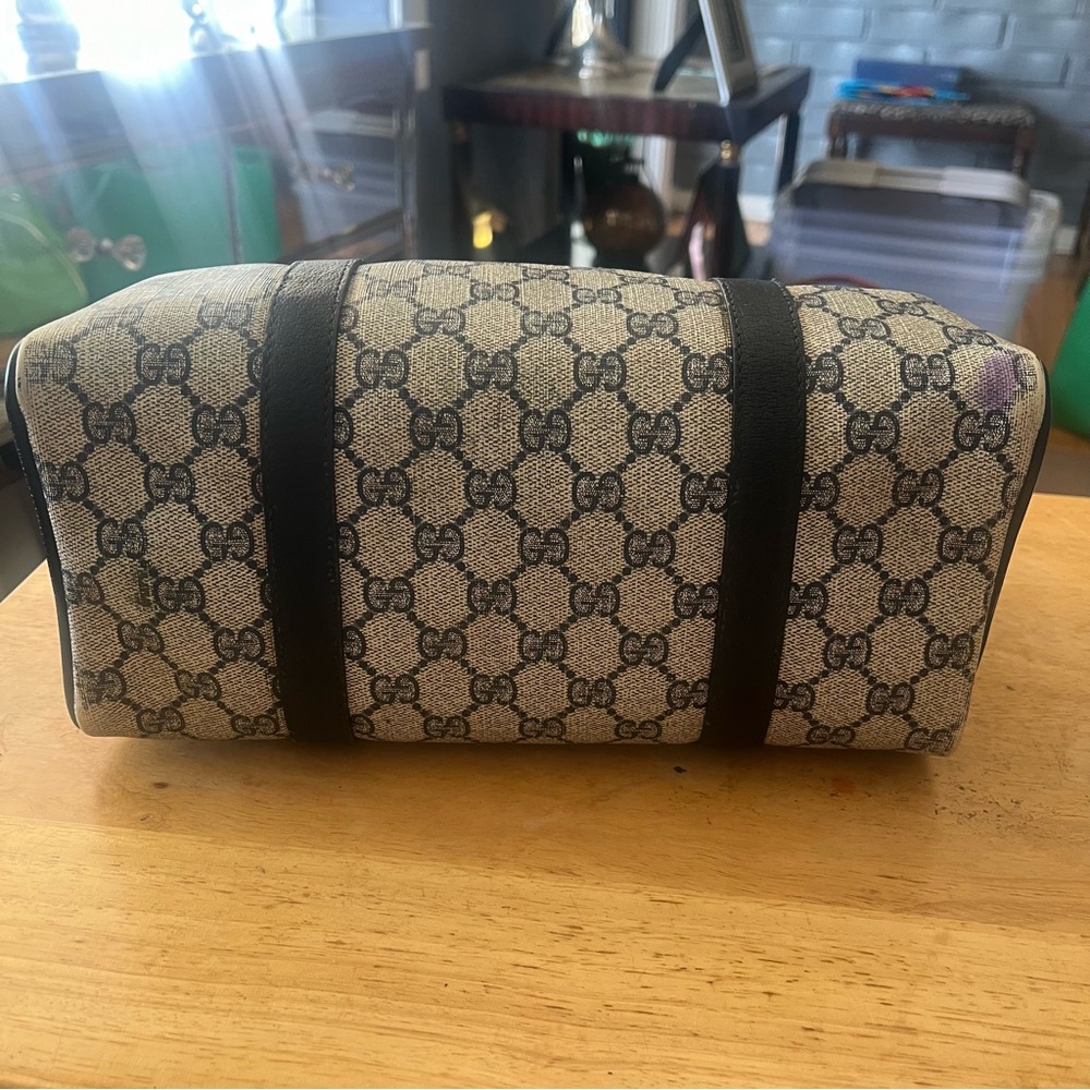 PRICE DROP!!! Authentic Vintage Gucci Boston Bag - Picture 5 of 12